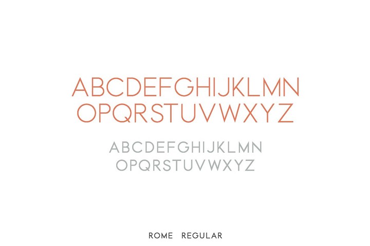 Rome Bold Font preview